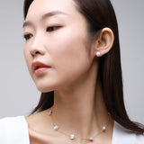 Thousand Faces Series Delicate Pearl Chain Necklace - CKBLK2020096