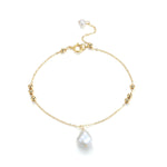 Thousand Faces Series Draped Single Pearl Delicate Bracelet - CKBLK2021028