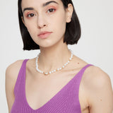 Thousand Faces Series Coin Pearl Twisted Silk Necklace - CKBLK2022227