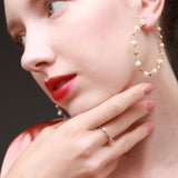 Embellished Series Hand - wrapped Pearl Ring - CKDZ2020059