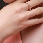 Embellished Series Hand - wrapped Pearl Ring - CKDZ2020059