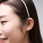 Embellished Series Small Pearl Headband Hair Pin - CKDZ2021088