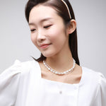 Embellished Series Small Pearl Headband Hair Pin - CKDZ2021088