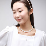 Embellished Series Small Pearl Headband Hair Pin - CKDZ2021088