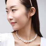 Embellished Series Small Pearl Headband Hair Pin - CKDZ2021088