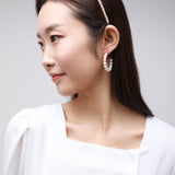 Embellished Series Small Pearl Headband Hair Pin - CKDZ2021088