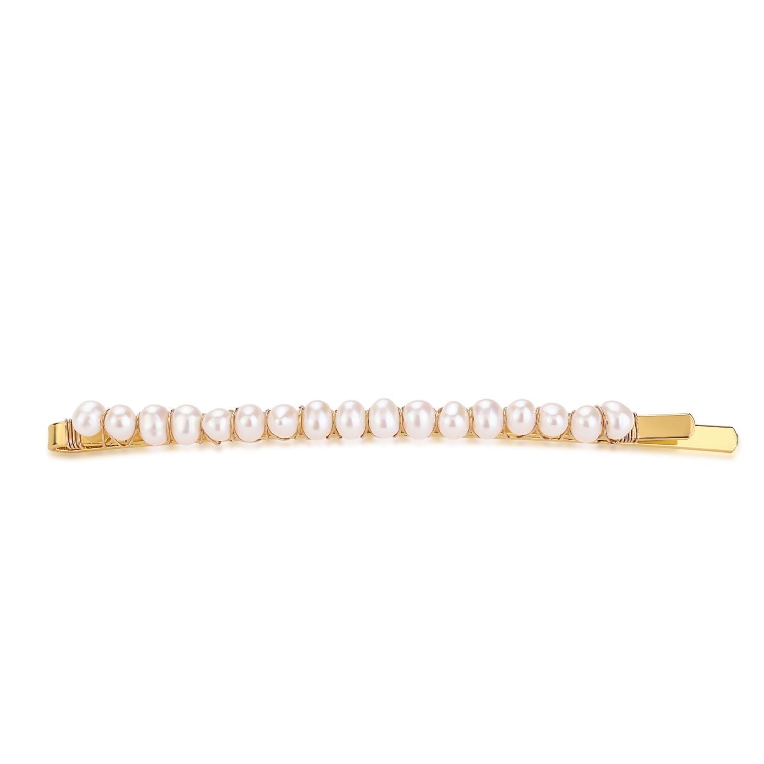 Embellished Series Minimalist Pearl Hair Pin - CKDZ2021173