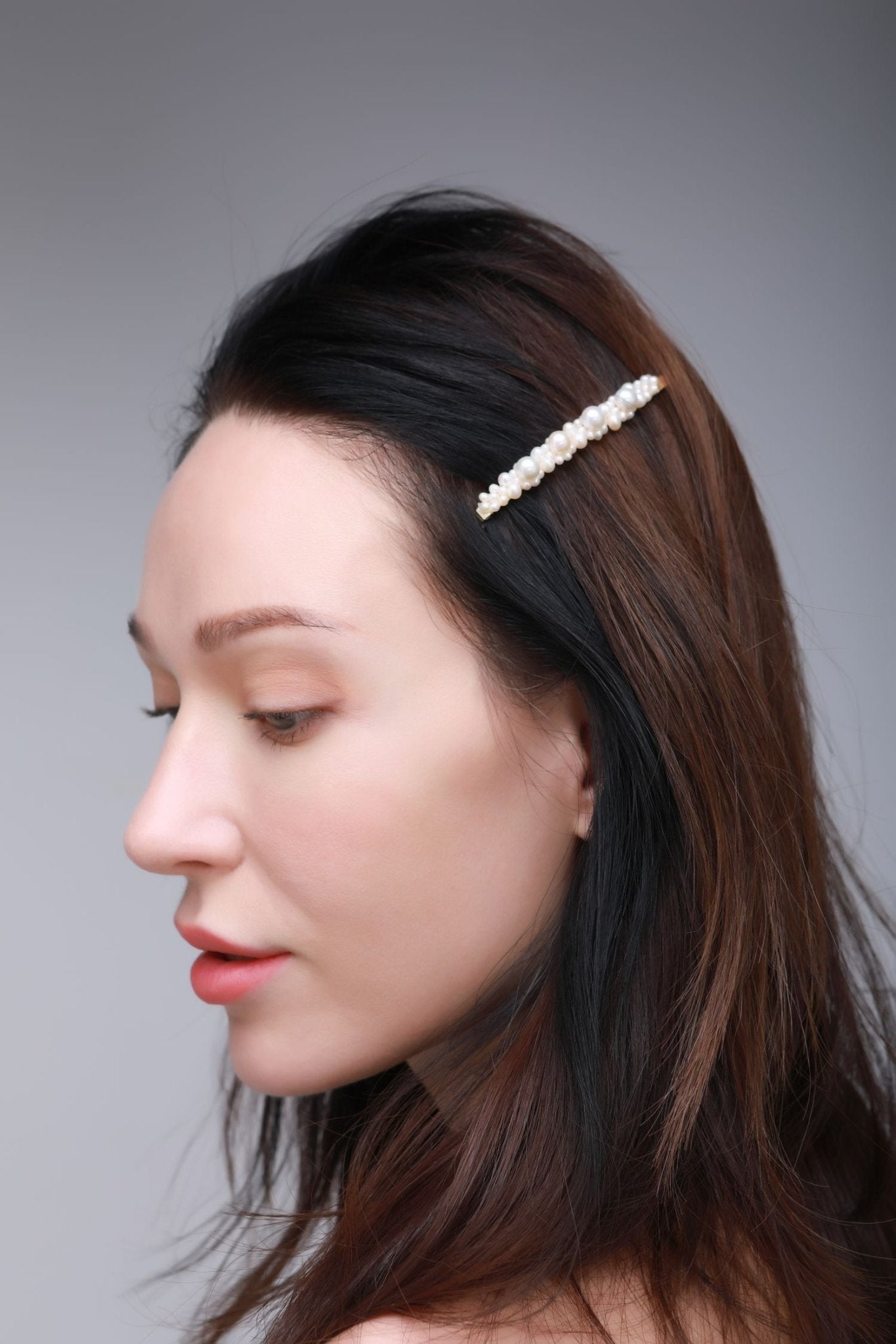 Embellished Series Princess Pearl Hair Pin - CKDZ2021174