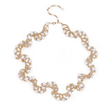 Embellished Series Rococo Style Pearl Choker - CKDZ2023085