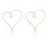 Embellished Series Single Pearl Heart - Shaped Earrings - Medium - CKDZ2024017