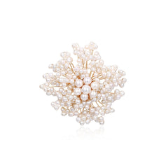 Starry Series Multi - pearl Flower Brooch - CKFX2021131