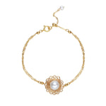 Classic Filigree Series Pearl Starburst Bracelet - CKJD2021118