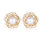 Classic Filigree Series Large Cotton Candy Clip Earrings - CKJD2023004 - 1