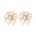 Classic Filigree Series Double Flower Pearl Earrings - CKJD2023006