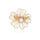 Classic Filigree Series Single Flower Pearl Brooch - CKJD2023007