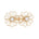 Classic Filigree Series Double Flower Pearl Brooch - CKJD2023008