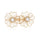 Classic Filigree Series Double Flower Pearl Brooch - CKJD2023008