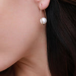 Geometric Series Pearl Drop Earrings - CKJH2021180