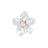 Falling Petals Series Flower Open Ring - CKLY2023057