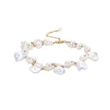 Falling Petals Series Wisteria Baroque Pearl Bracelet - CKLY2023059