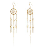 Flowing Bead Series Wind Chime Earrings - CKLZ2021187