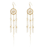 Flowing Bead Series Wind Chime Earrings - CKLZ2021187