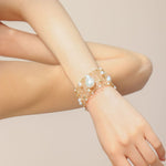 Miracle Series Ancient Crochet Baroque Pearl Bracelet - CKQJ2024015