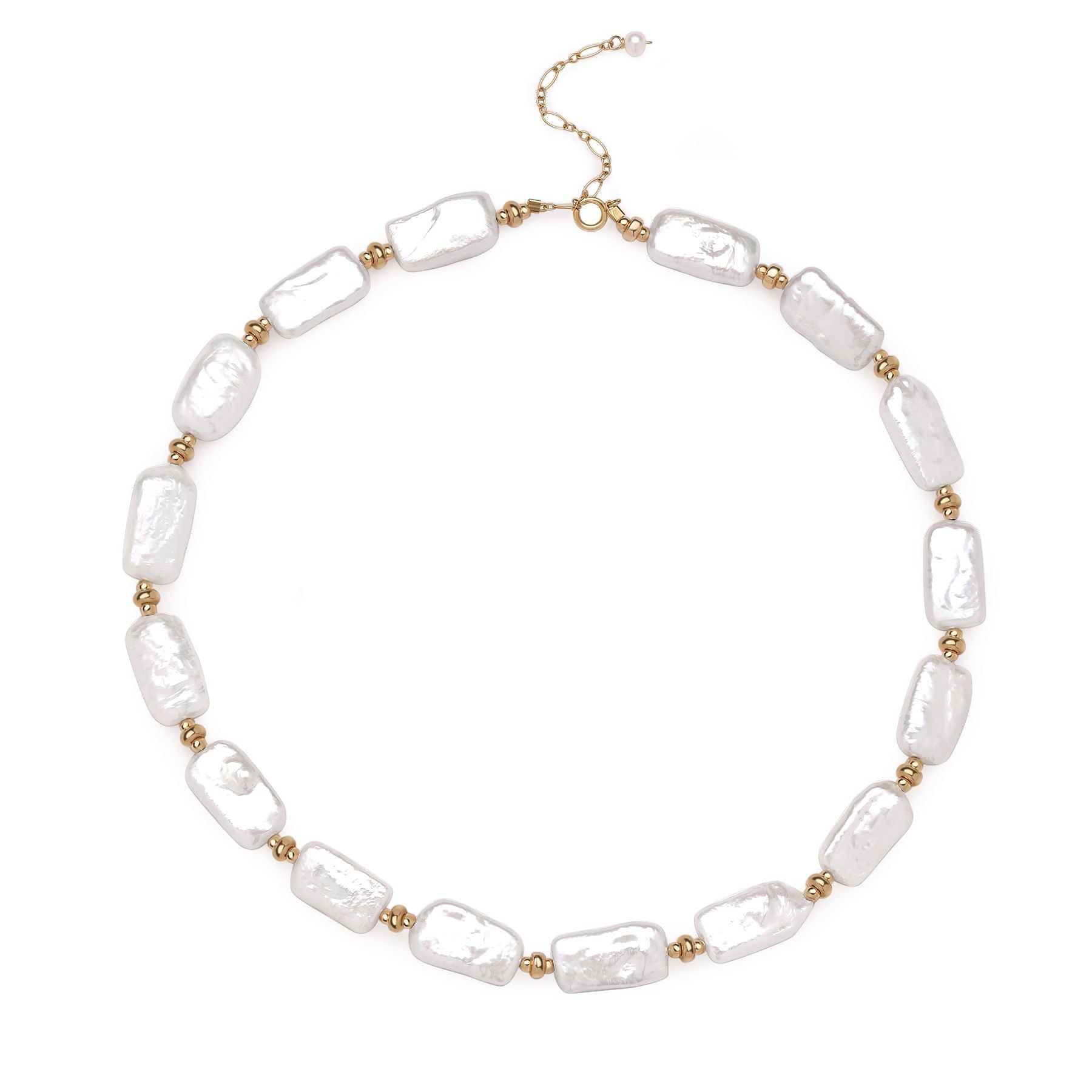 Thousand Faces Series Lute Pearl Choker Necklace - CKQM2023077