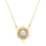 Classic Filigree Series Edge Bead Wrap Necklace - COCOKIM