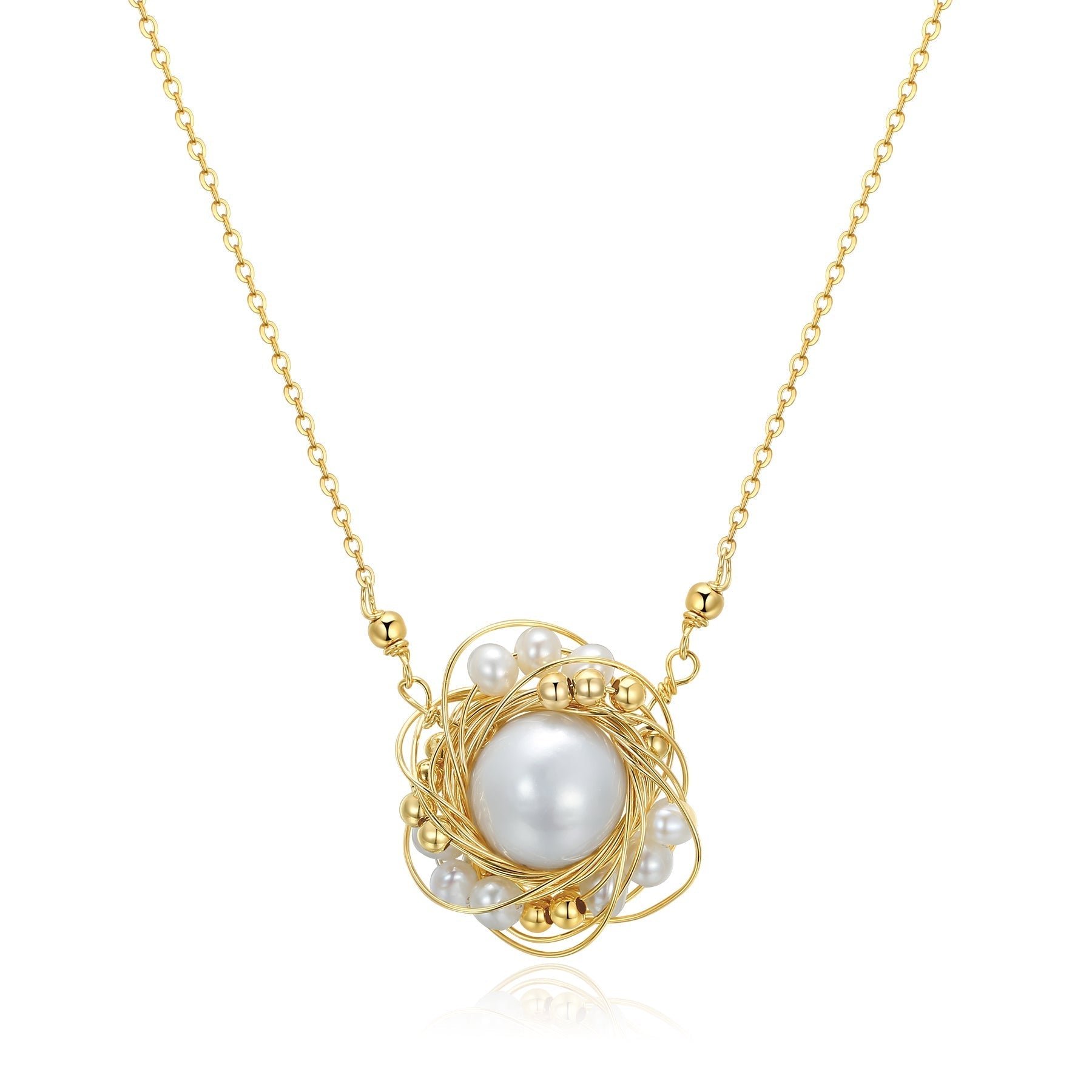 Classic Filigree Series Edge Bead Wrap Necklace - COCOKIM