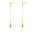 Classic Filigree Series Longline Lantern Ear Studs - COCOKIM