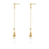 Classic Filigree Series Longline Lantern Ear Studs - COCOKIM