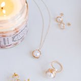 Classic Filigree Series Single Edison Pearl Necklace - COCOKIM