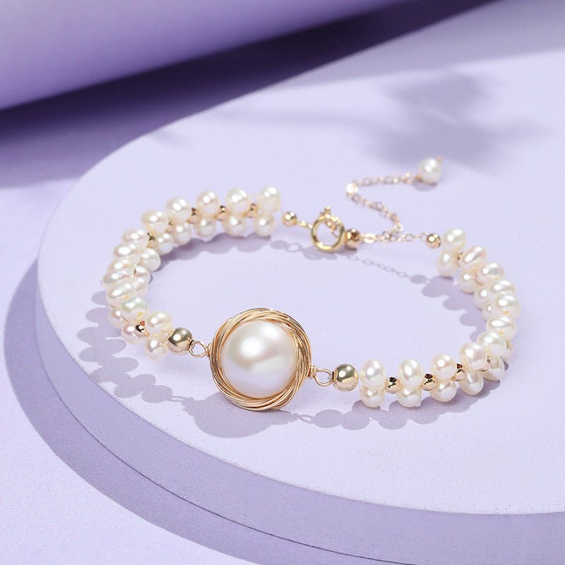 Classic Filigree Series Stargazer Pearl Bracelet - COCOKIM