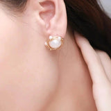 Classic Filigree Series Track Ear Studs - COCOKIM