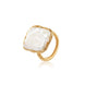 Classic Filigree Series Twisted Sugar Cube Ring - COCOKIM