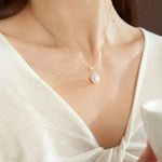 COCOKIM Embellished Series Plump Droplet Necklace - COCOKIM