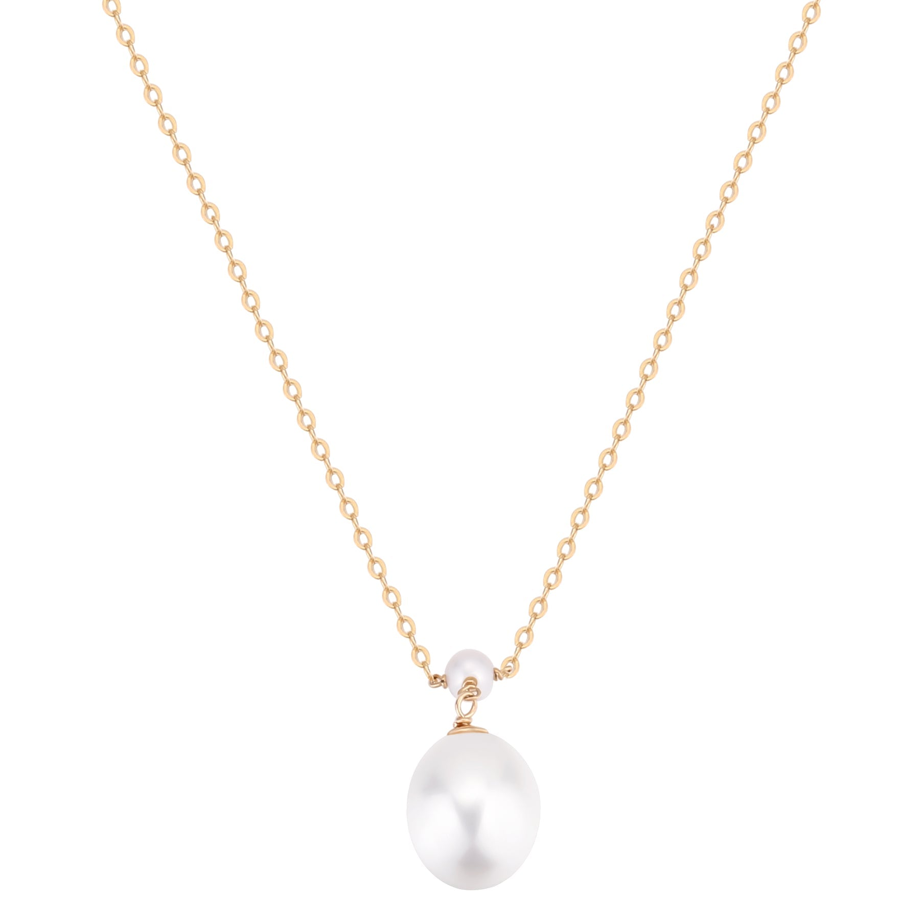 COCOKIM Embellished Series Plump Droplet Necklace - COCOKIM