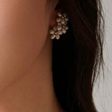 COCOKIM Falling Petals Series Narcissus Earrings - COCOKIM