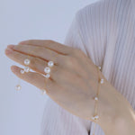 Embellished Series Classic Three Pearls Bracelet - COCOKIM