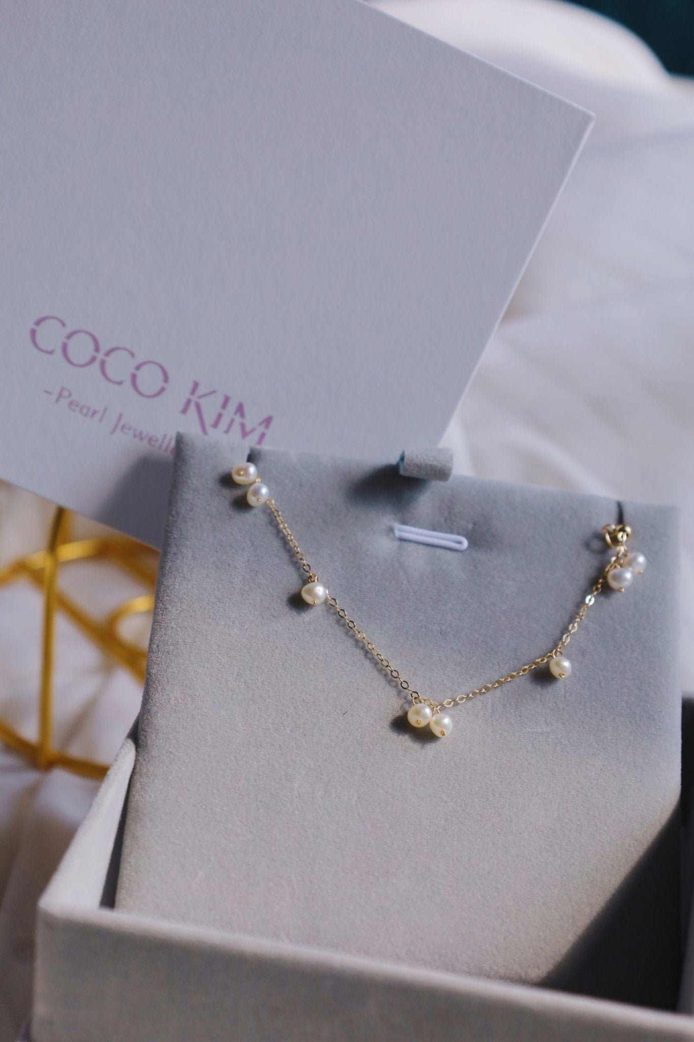 Embellished Series Classic Three Pearls Bracelet - COCOKIM