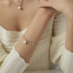 Embellished Series Double Layered Bead Bracelet - COCOKIM