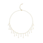 Embellished Series Half Circle Raindrop Choker Necklace - COCOKIM