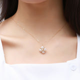 Embellished Series Lucky Clover Necklace - COCOKIM