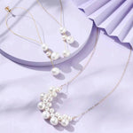 Embellished Series Pearl Cloud Necklace - COCOKIM