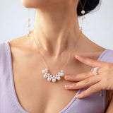 Embellished Series Pearl Cloud Necklace - COCOKIM