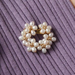 Falling Petals Series Narcissus Pearl Brooch - COCOKIM