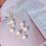 Flowing Bead Series Multi - Bead Design Earrings - COCOKIM