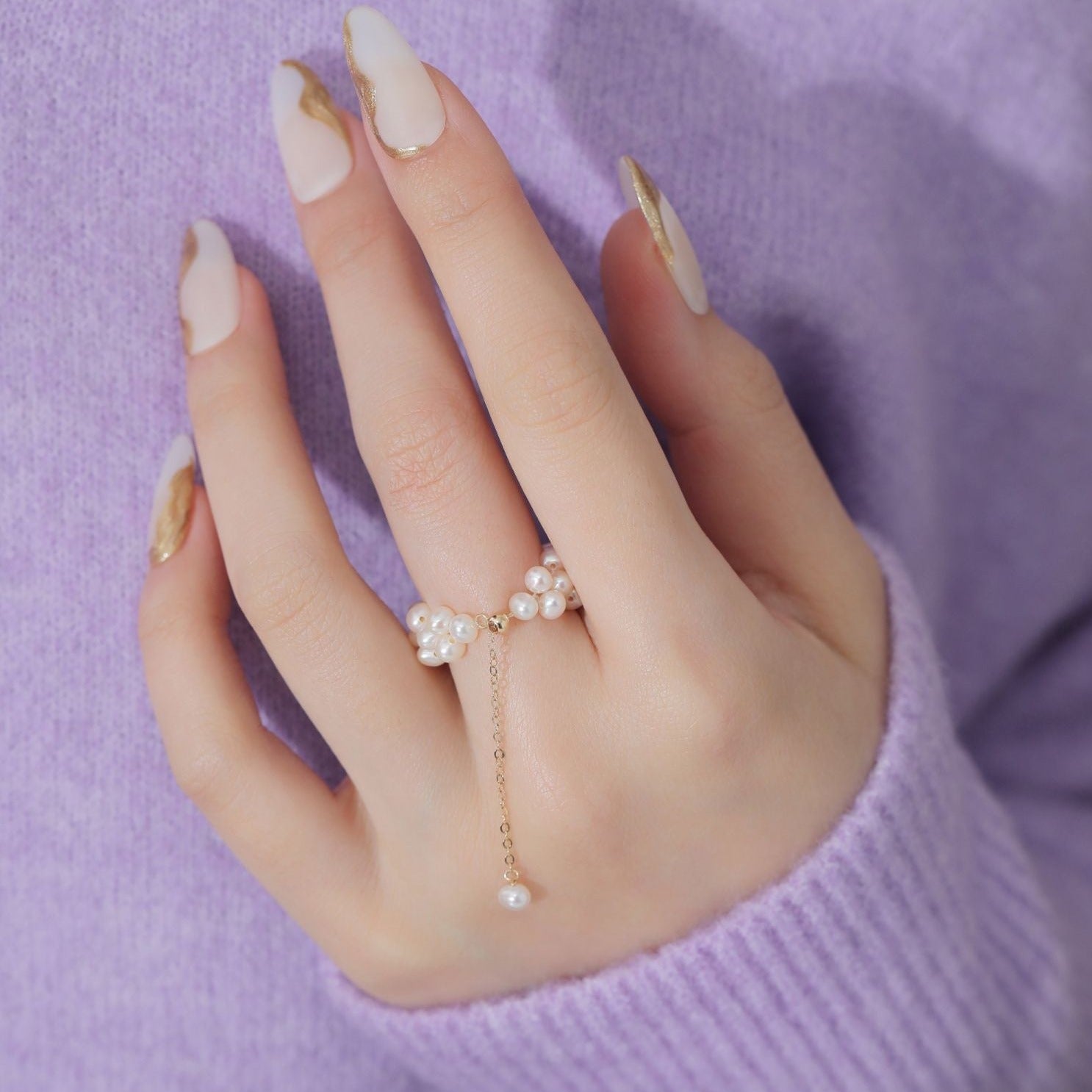 Starry Series Adjustable Soft Chain Ring - COCOKIM