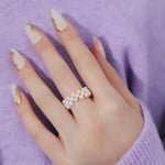 Starry Series Adjustable Soft Chain Ring - COCOKIM